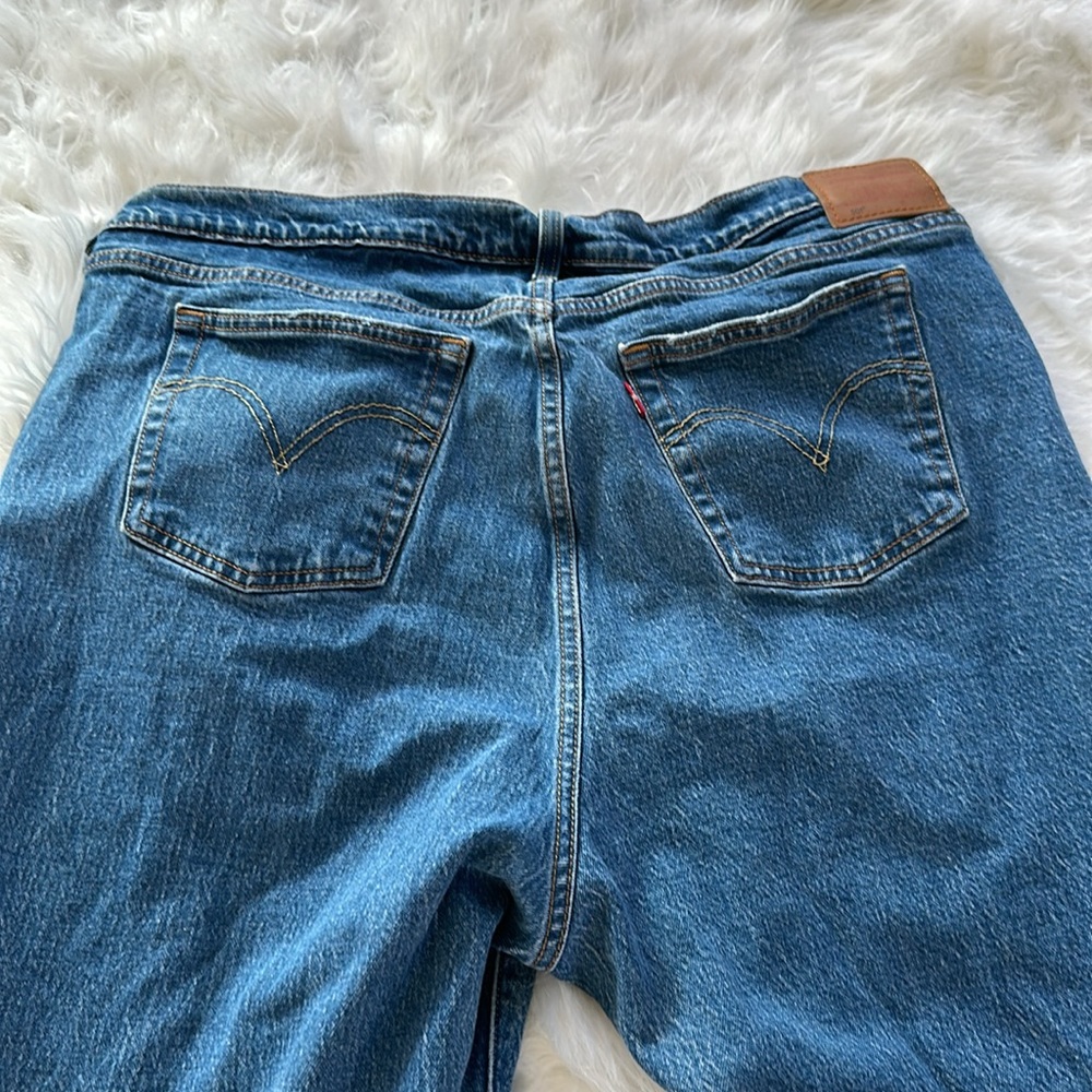 Levi's 501 Premium Denim Plus Straight Leg Raw hem - Picture 14 of 15